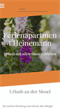 Mobile Screenshot of ferienapartment-winningen.de